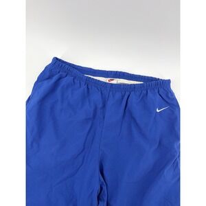 Nike Vintage Windbreaker Track Pants Size L 12-14 Kids Athletic Blue